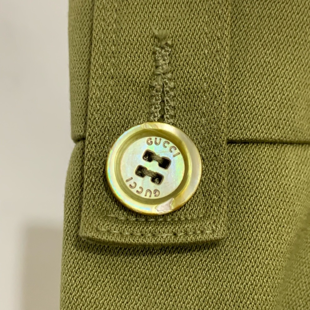 Vintage Gucci Green Trousers - Picture 4 of 7